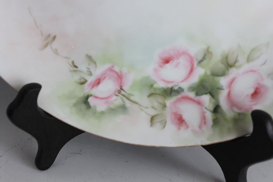 Vintage Hand Painted KPM Plate Germany [Photo 2]