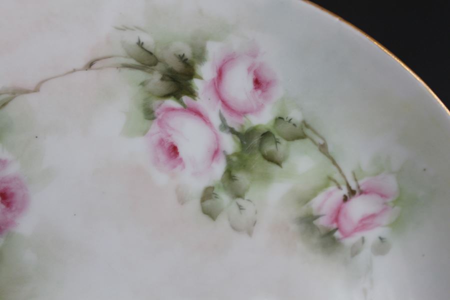 Vintage Hand Painted KPM Plate Germany [Photo 4]