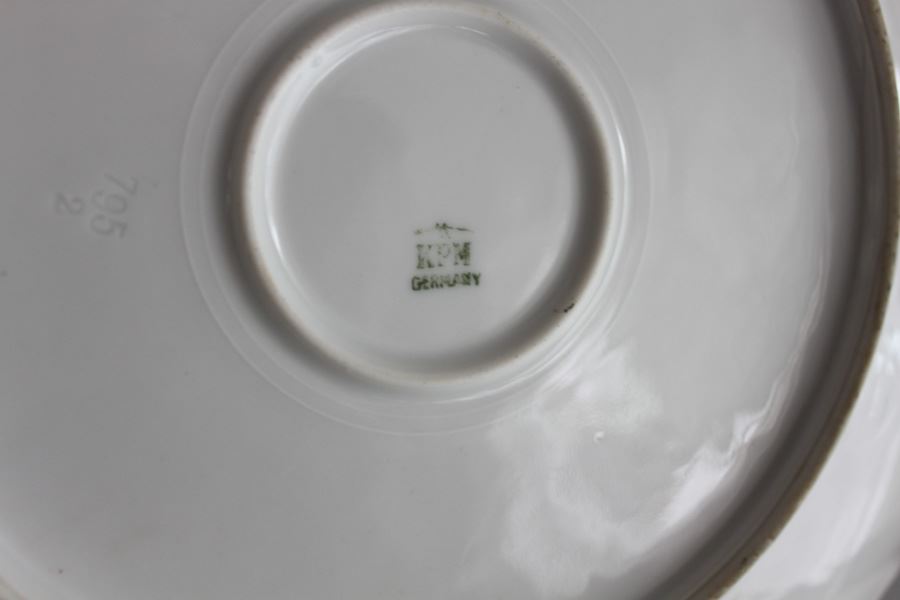 Vintage Hand Painted KPM Plate Germany [Photo 7]