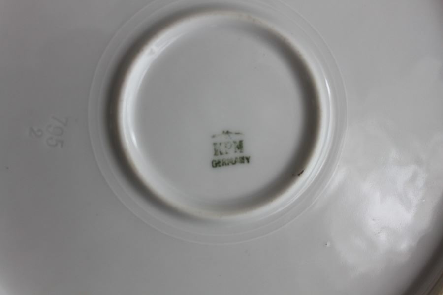 Vintage Hand Painted KPM Plate Germany [Photo 6]