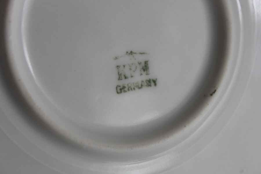 Vintage Hand Painted KPM Plate Germany