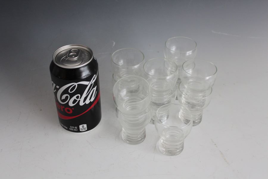 Set Of Eleven Glasses