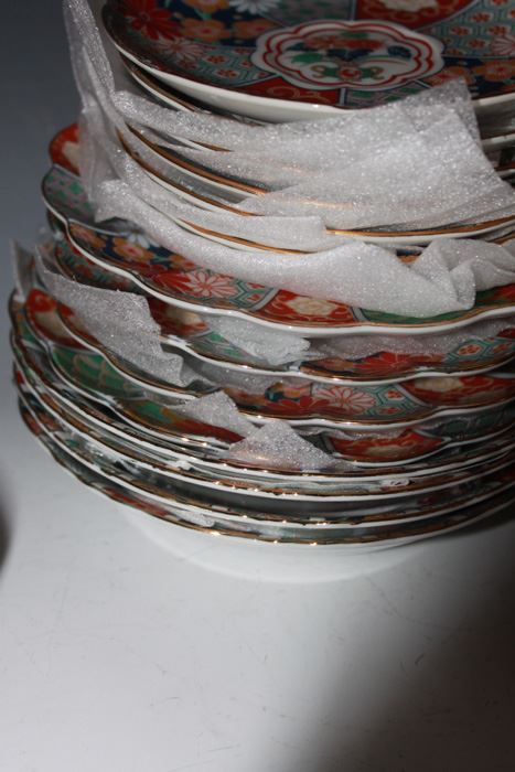 China Set Made In Japan Imari Style [Photo 7]