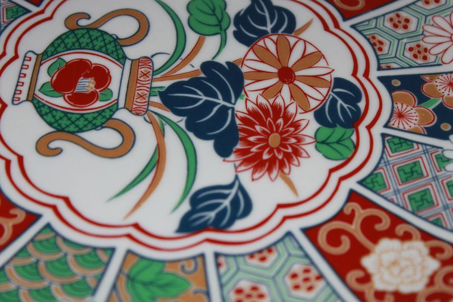 China Set Made In Japan Imari Style [Photo 4]