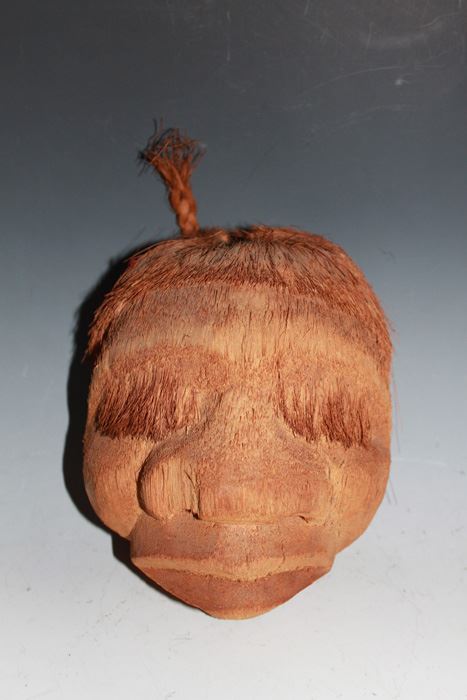 Vintage Carved Coconut Head [Photo 4]