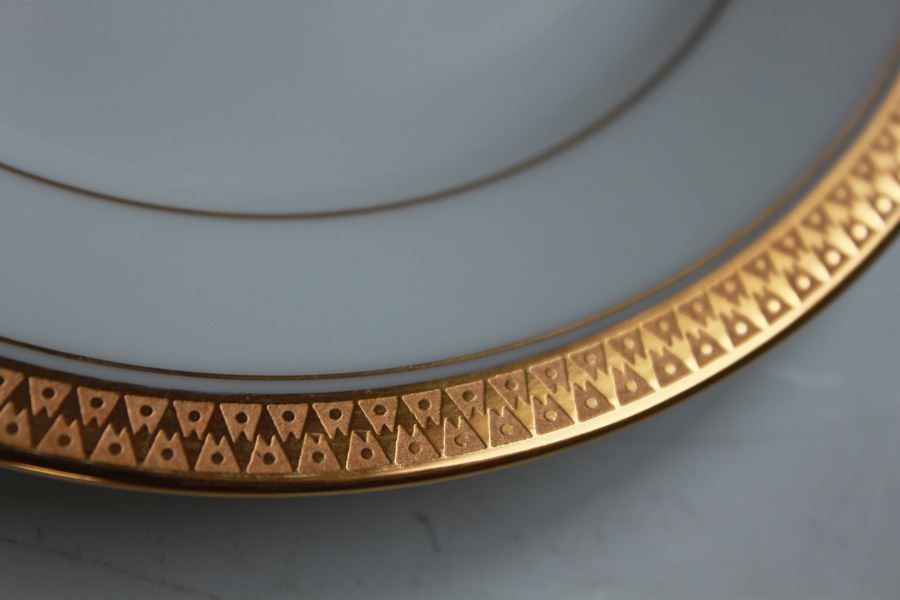 NORITAKE CHINA Set Japan Goldridge Pattern 5480S [Photo 18]