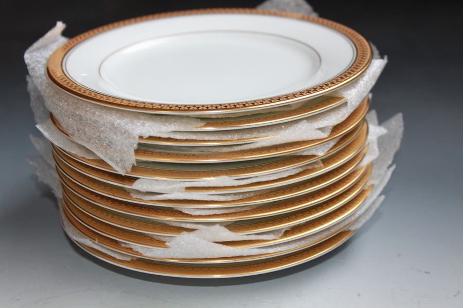 NORITAKE CHINA Set Japan Goldridge Pattern 5480S [Photo 12]
