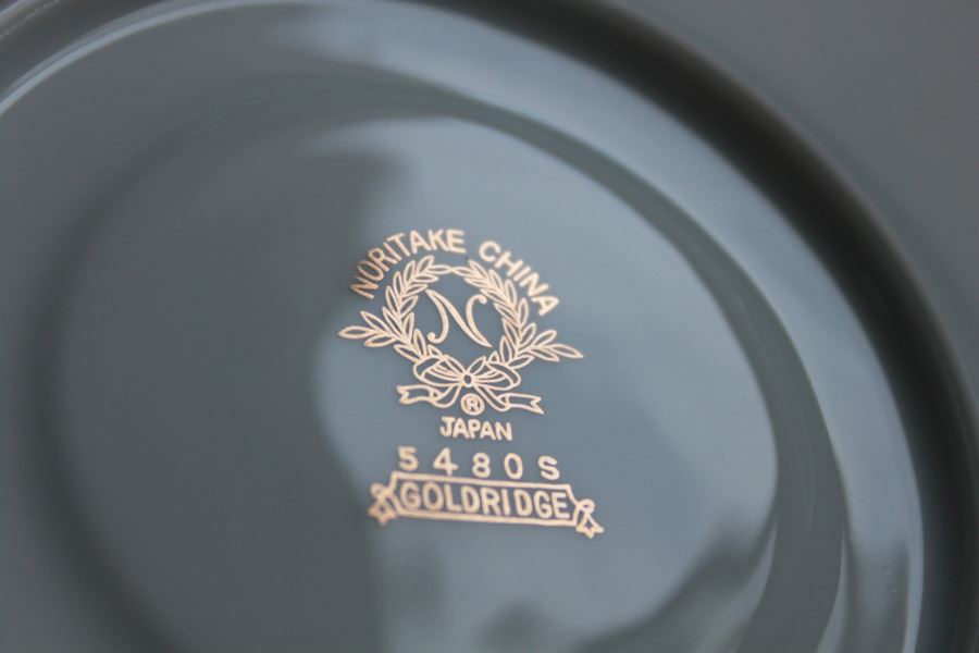 NORITAKE CHINA Set Japan Goldridge Pattern 5480S [Photo 31]