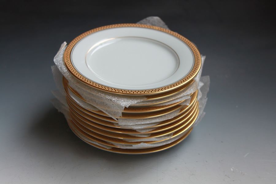 NORITAKE CHINA Set Japan Goldridge Pattern 5480S [Photo 11]