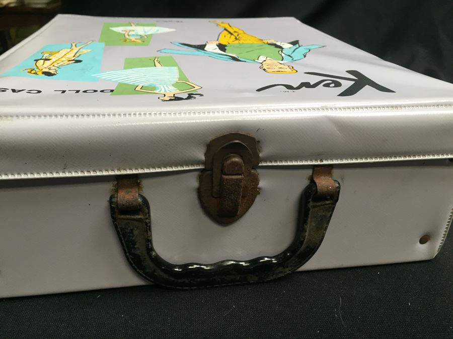 1961 Ken Barbie Doll In Original Case With Accessories Records Clothes [Photo 8]