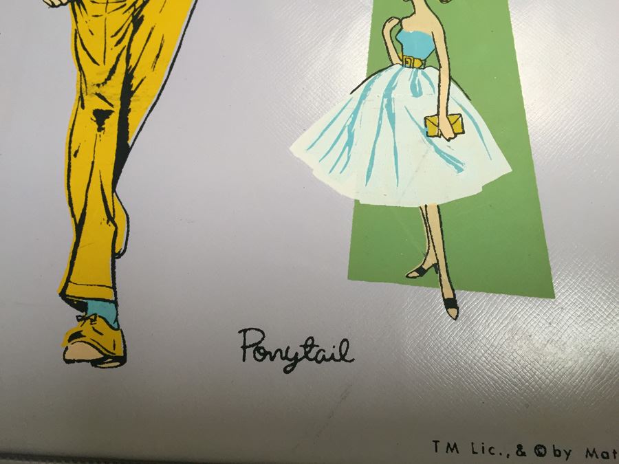 1961 Ken Barbie Doll In Original Case With Accessories Records Clothes [Photo 6]