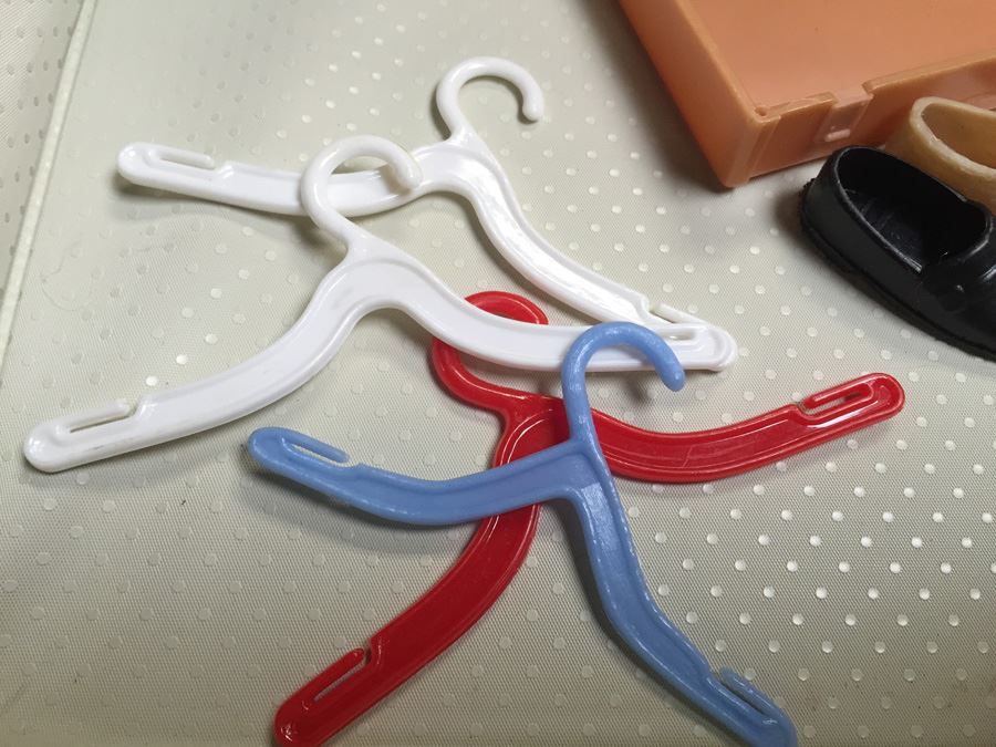 1961 Ken Barbie Doll In Original Case With Accessories Records Clothes [Photo 22]