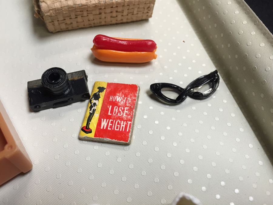 1961 Ken Barbie Doll In Original Case With Accessories Records Clothes [Photo 19]