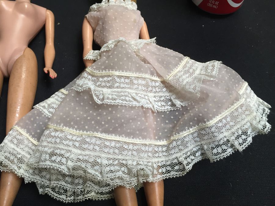 (2) Vintage Early Barbie Dolls - One Doll Is Missing Head [Photo 4]