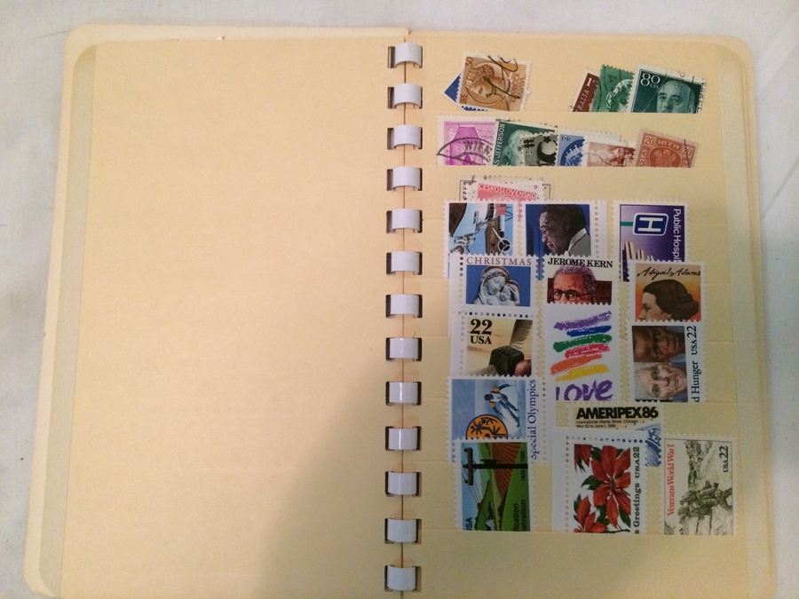 Stamp Book containing various Stamps [Photo 3]