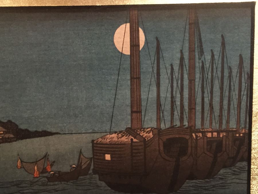 Hiroshige Japanese Woodblock Print [Photo 5]