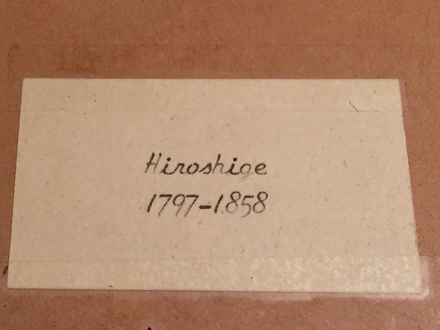 Hiroshige Japanese Woodblock Print [Photo 8]