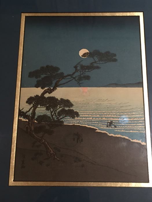 Hiroshige Japanese Woodblock Print [Photo 4]