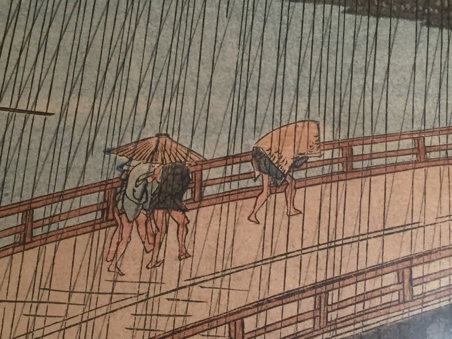 Hiroshige Japanese Woodblock Print Ohashi [Photo 8]
