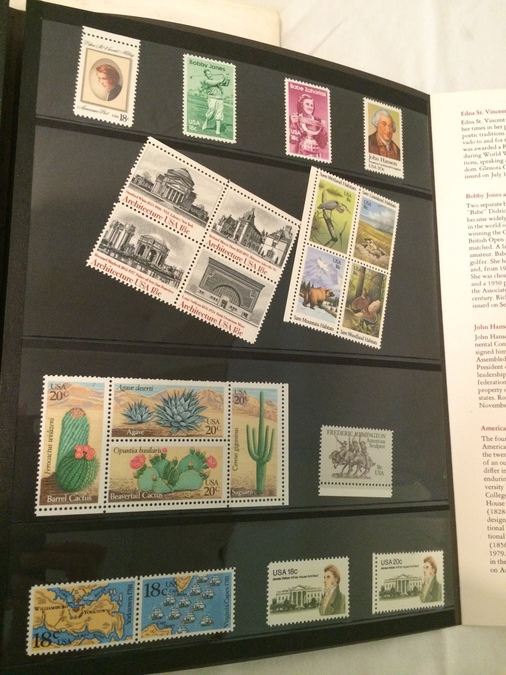 US Postal Service Commemorative Stamps Sets 1978,  1979,  1980, 1981 [Photo 13]