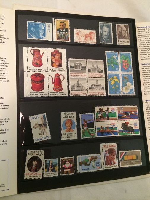 US Postal Service Commemorative Stamps Sets 1978,  1979,  1980, 1981 [Photo 6]