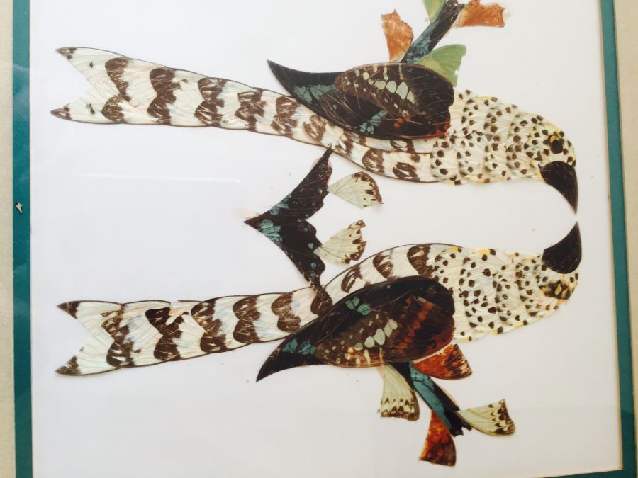 Original African Artwork Applique From Butterfly Wings [Photo 3]