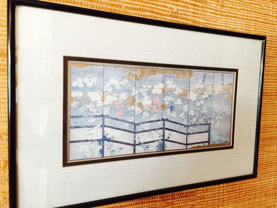 Pair Of Framed Asian Prints [Photo 2]