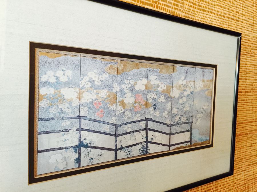 Pair Of Framed Asian Prints [Photo 4]