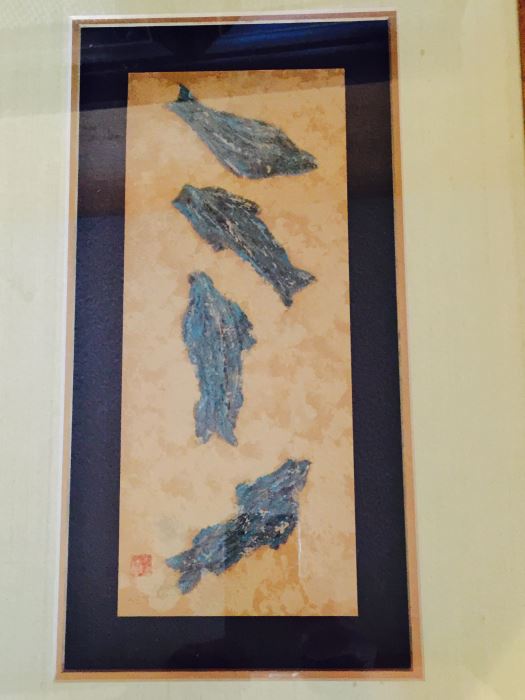 Framed Asian Artwork [Photo 2]