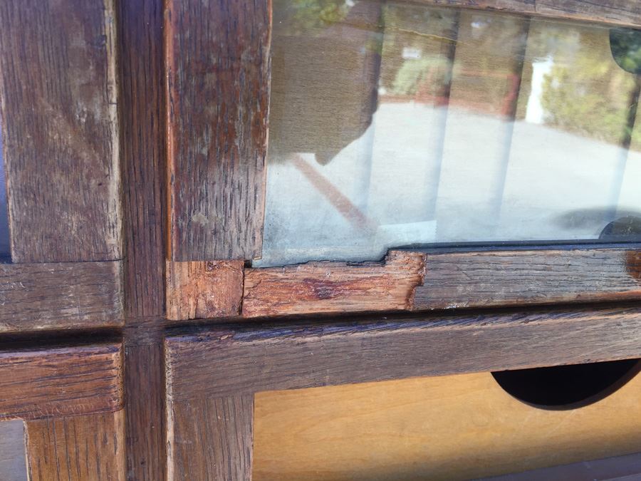 Antique Oak Case Cabinet By Grand Rapids Show Case Co - Perfect For Retail Or Home [Photo 10]