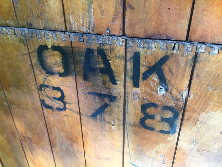 Antique Oak Case Cabinet By Grand Rapids Show Case Co - Perfect For Retail Or Home [Photo 6]