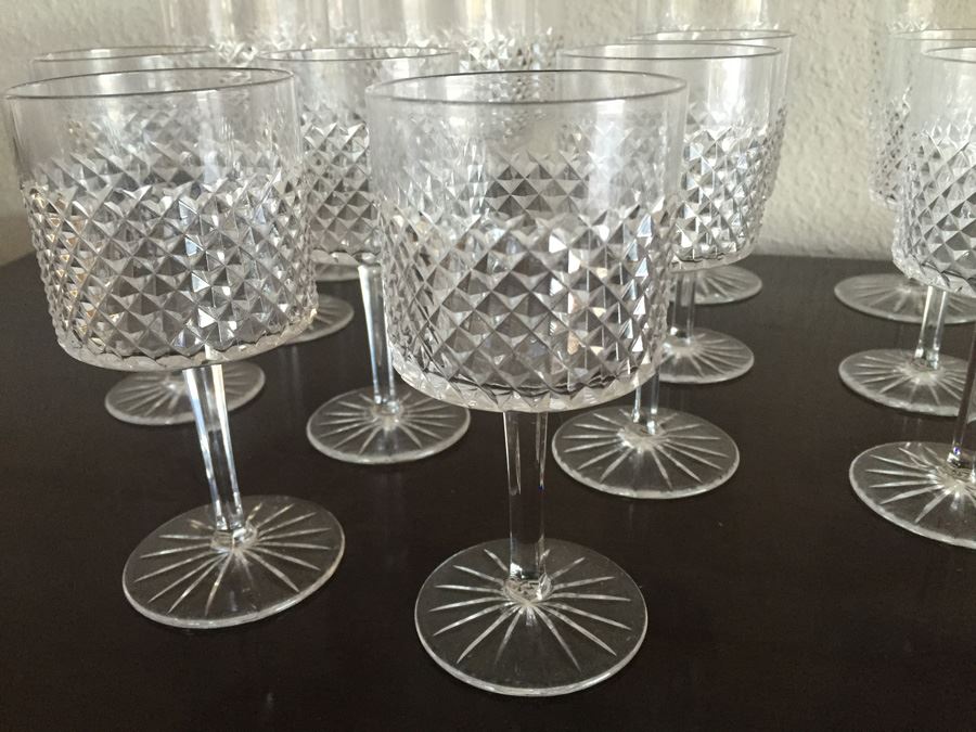 (14) Bayel Cristal Cut Crystal Stemware [Photo 2]