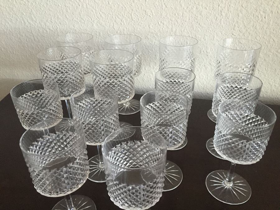 (14) Bayel Cristal Cut Crystal Stemware [Photo 4]