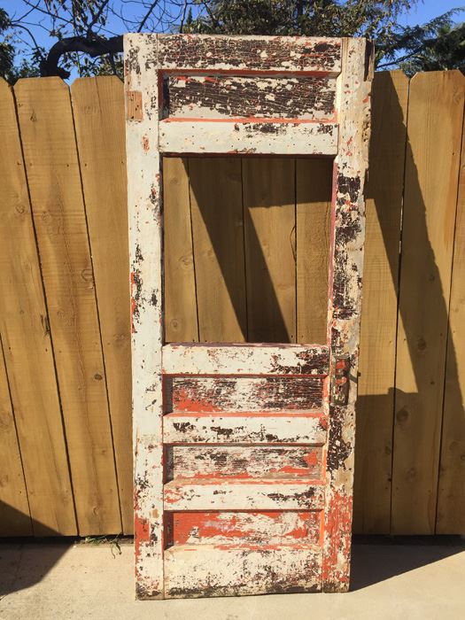 Vintage Shabby Chic Pink Door [Photo 2]
