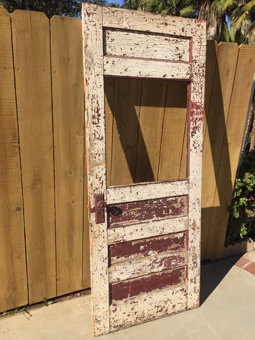 Vintage Shabby Chic Pink Door [Photo 7]