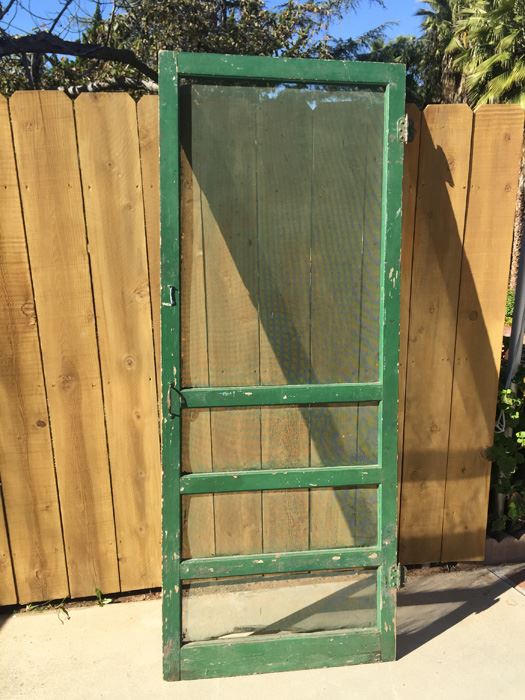 Vintage Green Door