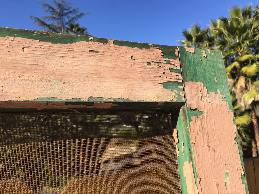 Vintage Shabby Chic Door With Metal Ornamentation [Photo 3]