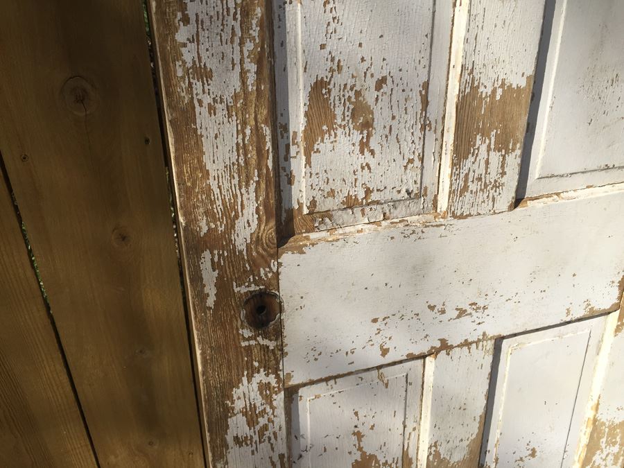 Vintage White Door [Photo 3]