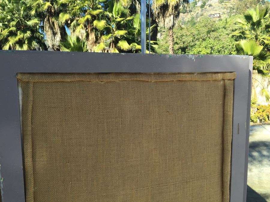 2-Panel Hinged Screen With Cloth Great For Displaying Items [Photo 7]
