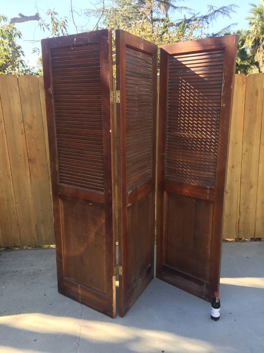 Vintage 3-Panel Screen [Photo 1]
