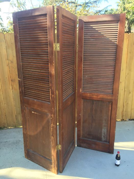 Vintage 3-Panel Screen [Photo 6]