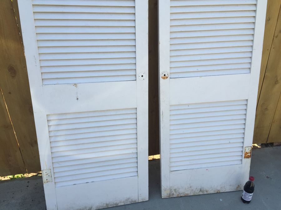 Pair Of White Doors [Photo 2]