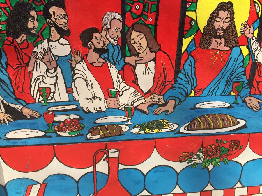 Oil Painting On Board Of Last Supper From African American Artist In Texas [Photo 12]