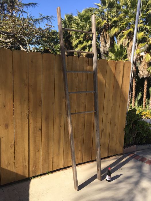 Large Vintage Wooden Ladder Great For Displaying Items [Photo 1]