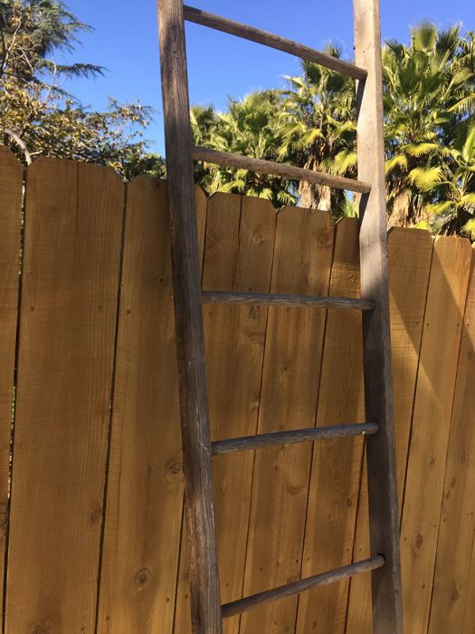Large Vintage Wooden Ladder Great For Displaying Items [Photo 5]