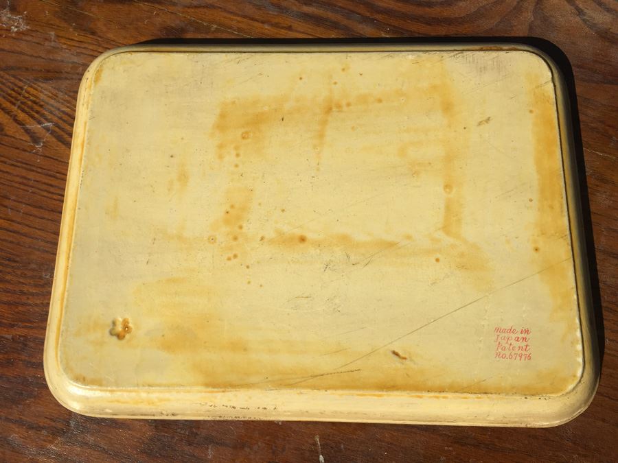 Vintage Hand Painted Japanese Tray [Photo 4]