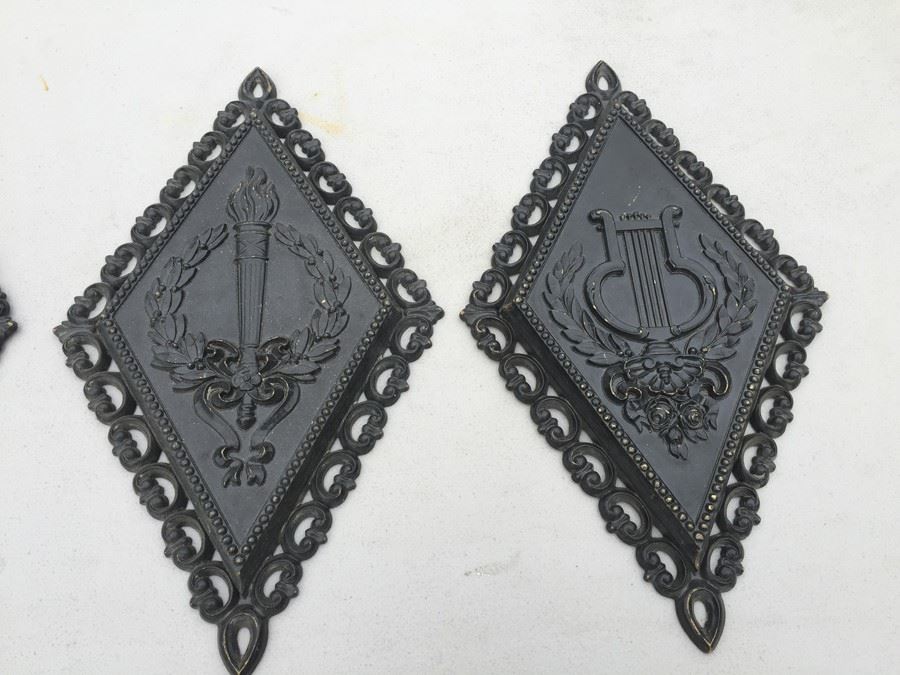 Vintage Homco Molded Plastic Wall Decorations [Photo 5]