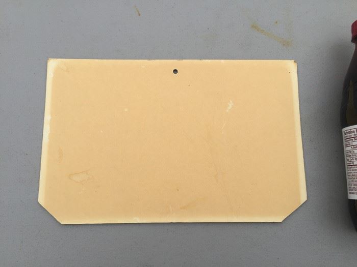 Vintage Hand Painted Retail Sign On Board [Photo 3]