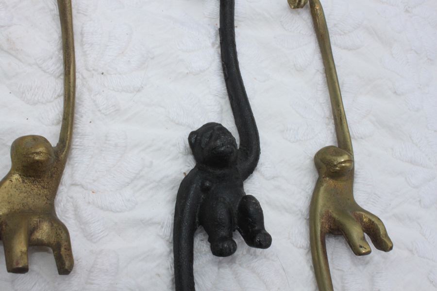 Vintage Brass Metal Monkees [Photo 3]