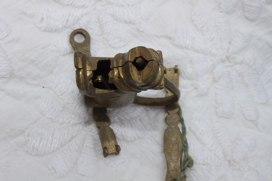 Metal Sculpture And Unique Brass Animal Lock [Photo 10]